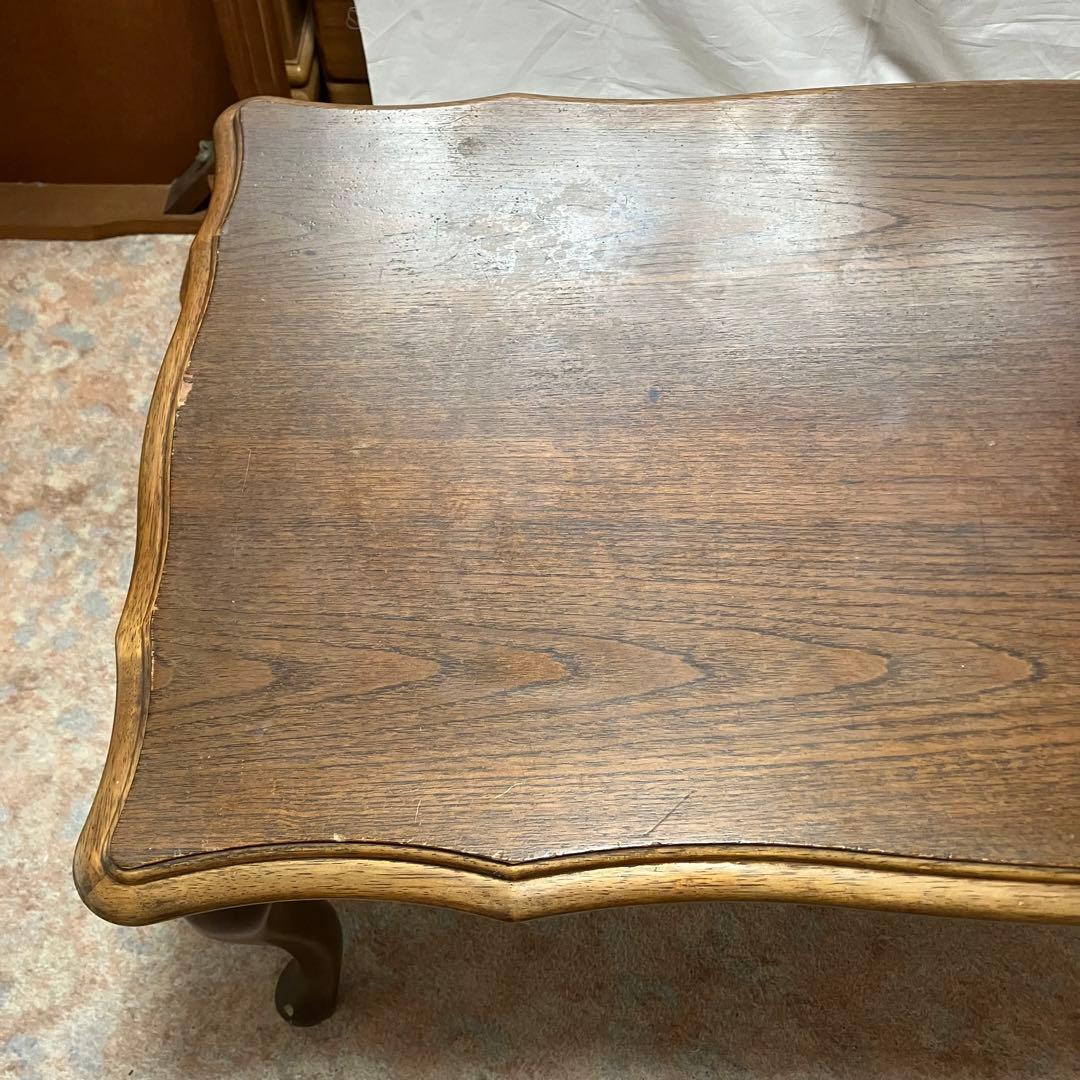 ☆値下げ☆ マルニ木工製 ローテーブル・フロアーテーブル・センターテーブル 猫脚