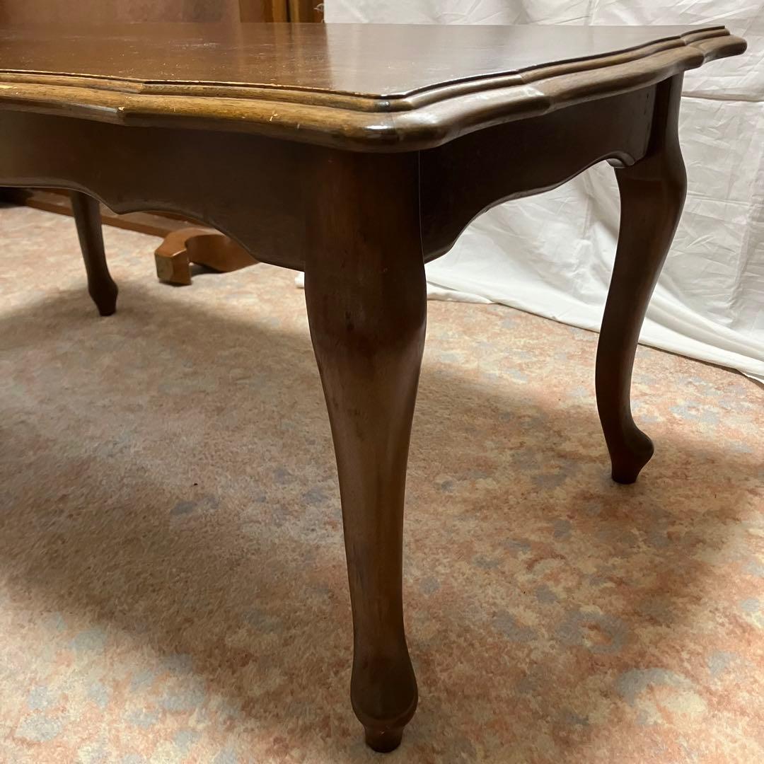 ☆値下げ☆ マルニ木工製 ローテーブル・フロアーテーブル・センターテーブル 猫脚