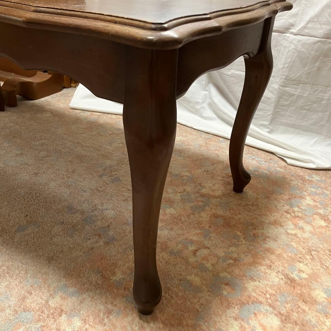 ☆値下げ☆ マルニ木工製 ローテーブル・フロアーテーブル・センターテーブル 猫脚