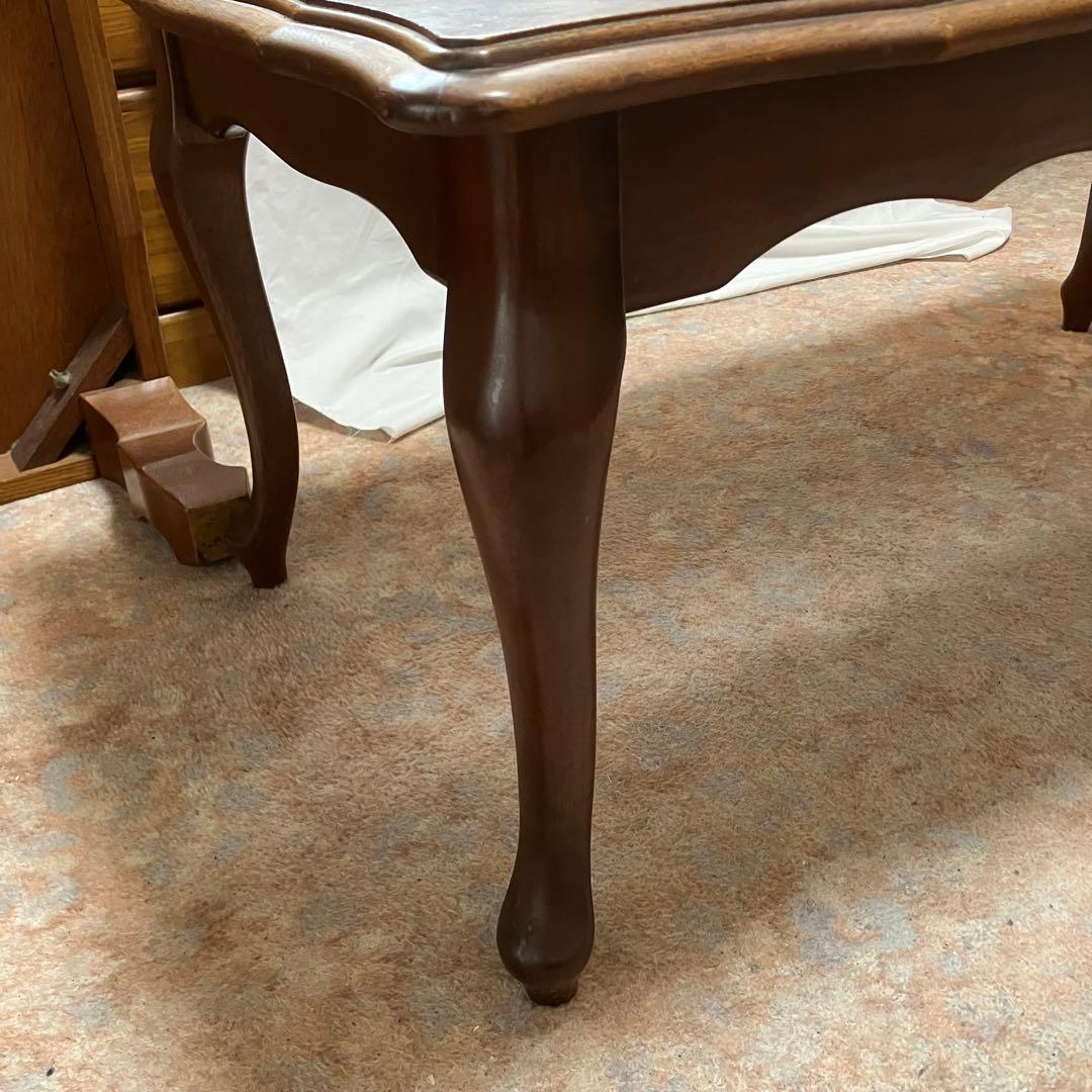 ☆値下げ☆ マルニ木工製 ローテーブル・フロアーテーブル・センターテーブル 猫脚