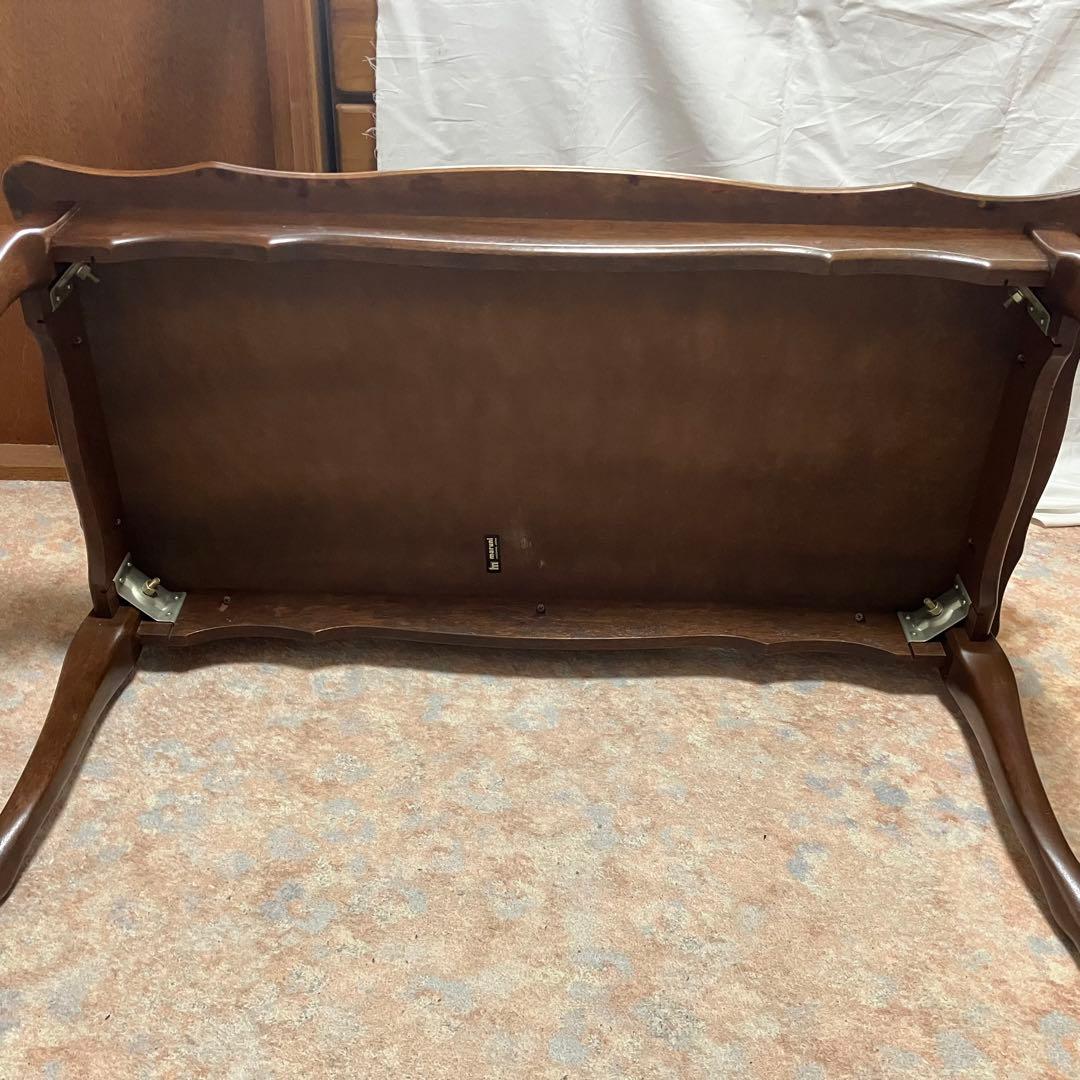 ☆値下げ☆ マルニ木工製 ローテーブル・フロアーテーブル・センターテーブル 猫脚