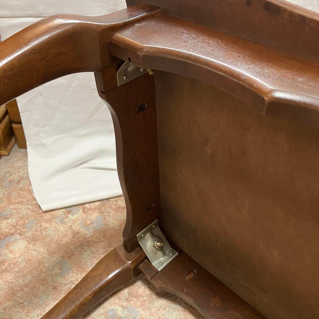 ☆値下げ☆ マルニ木工製 ローテーブル・フロアーテーブル・センターテーブル 猫脚