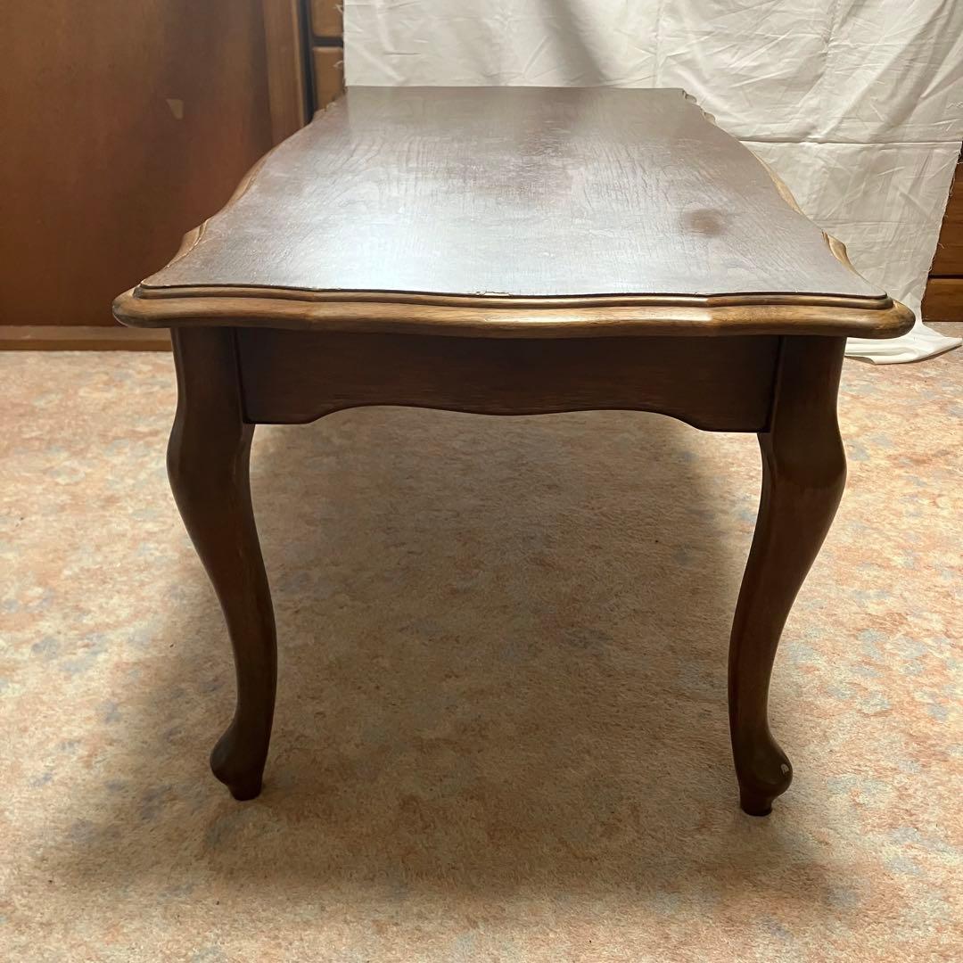 ☆値下げ☆ マルニ木工製 ローテーブル・フロアーテーブル・センターテーブル 猫脚