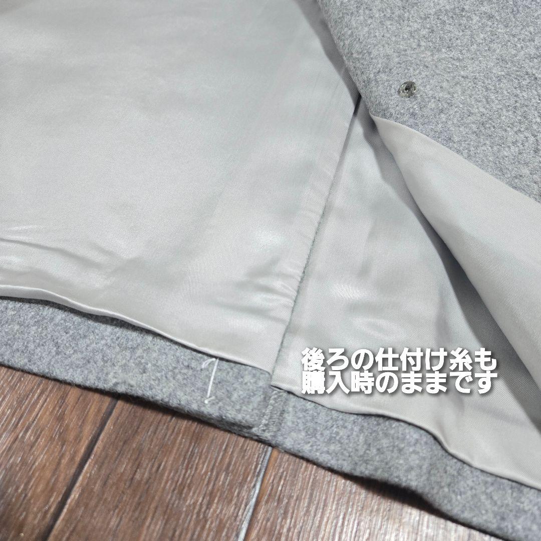 未使用◆アンタイトル 2024aw 大きいサイズ メルトン ピーコート 42