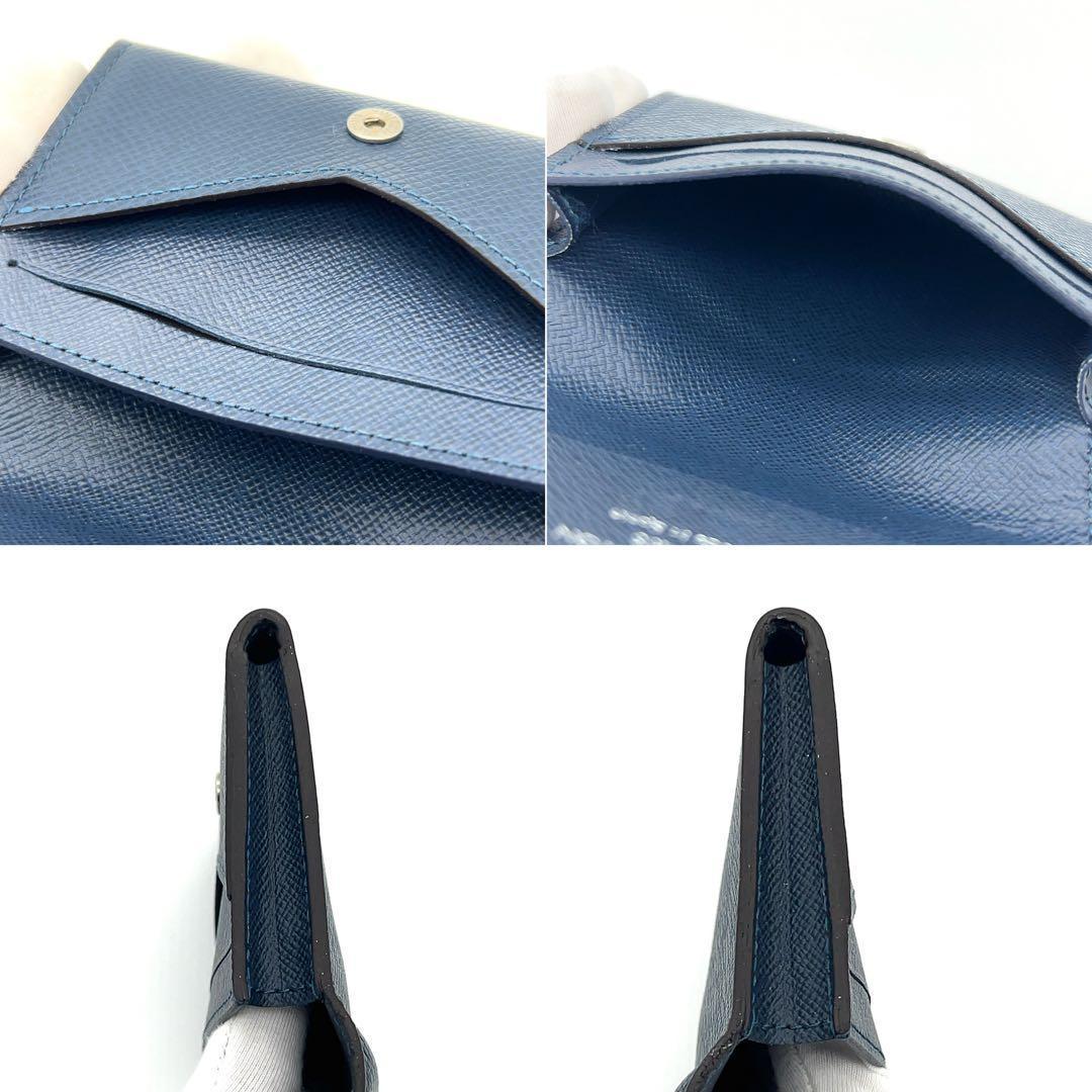 24時間限定❣️【極美品】ルイヴィトン タイガ 名刺入れ ネイビー カードケース