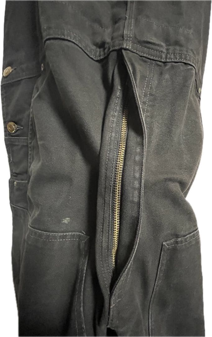 carhartt ダックオーバーオール　38×34 ブラウン WORKWEAR