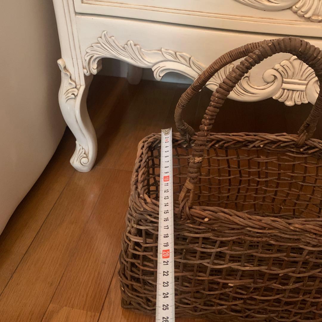 あけび籠バック　断捨離値下げ