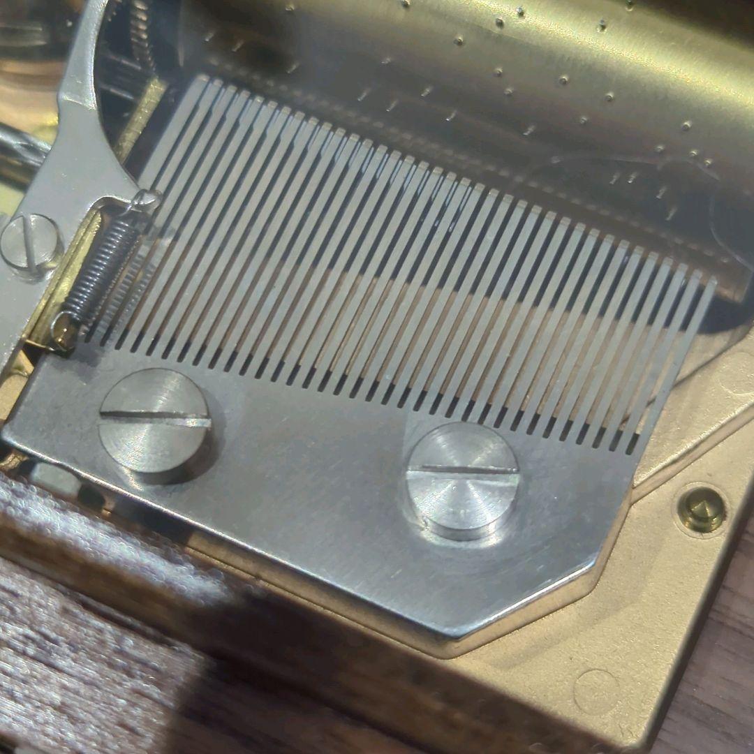 〈美品〉REUGE MUSIC リュージュ オルゴール カノン 一曲再生可能