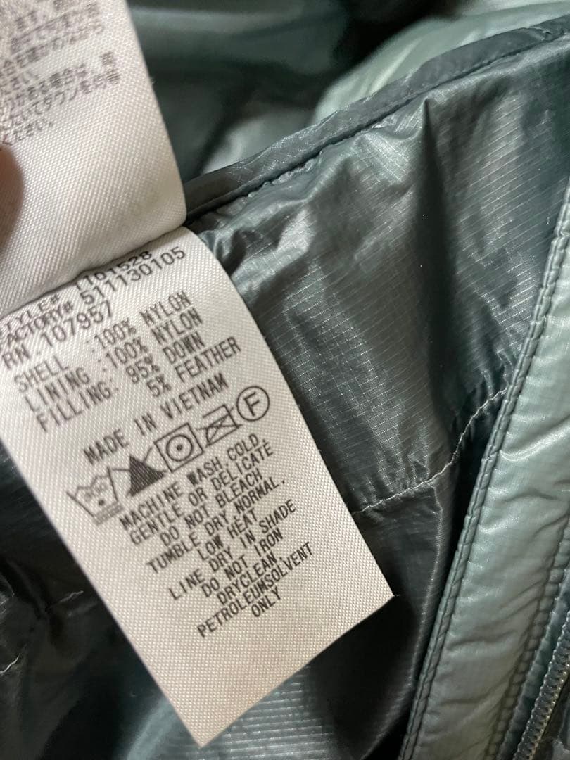 モンベル　プラズマ1000 アルパインダウンパーカー Lサイズ　新品未使用