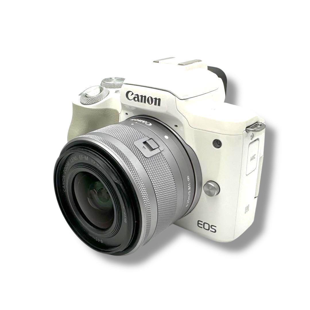❁動作良好！高性能コンパクトミラーレス❁スマホ転送OK❁キャノン Kiss M