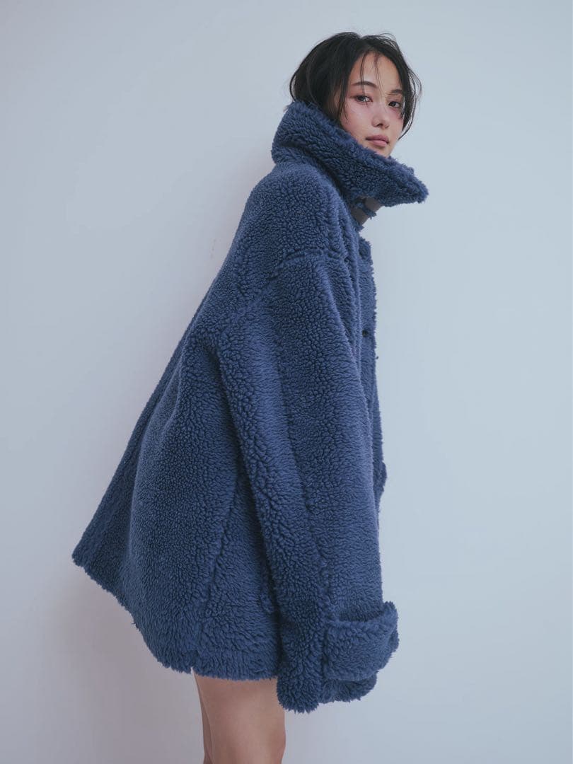 andequal オーバーサイズ フェイクファーコート 新品 snidel