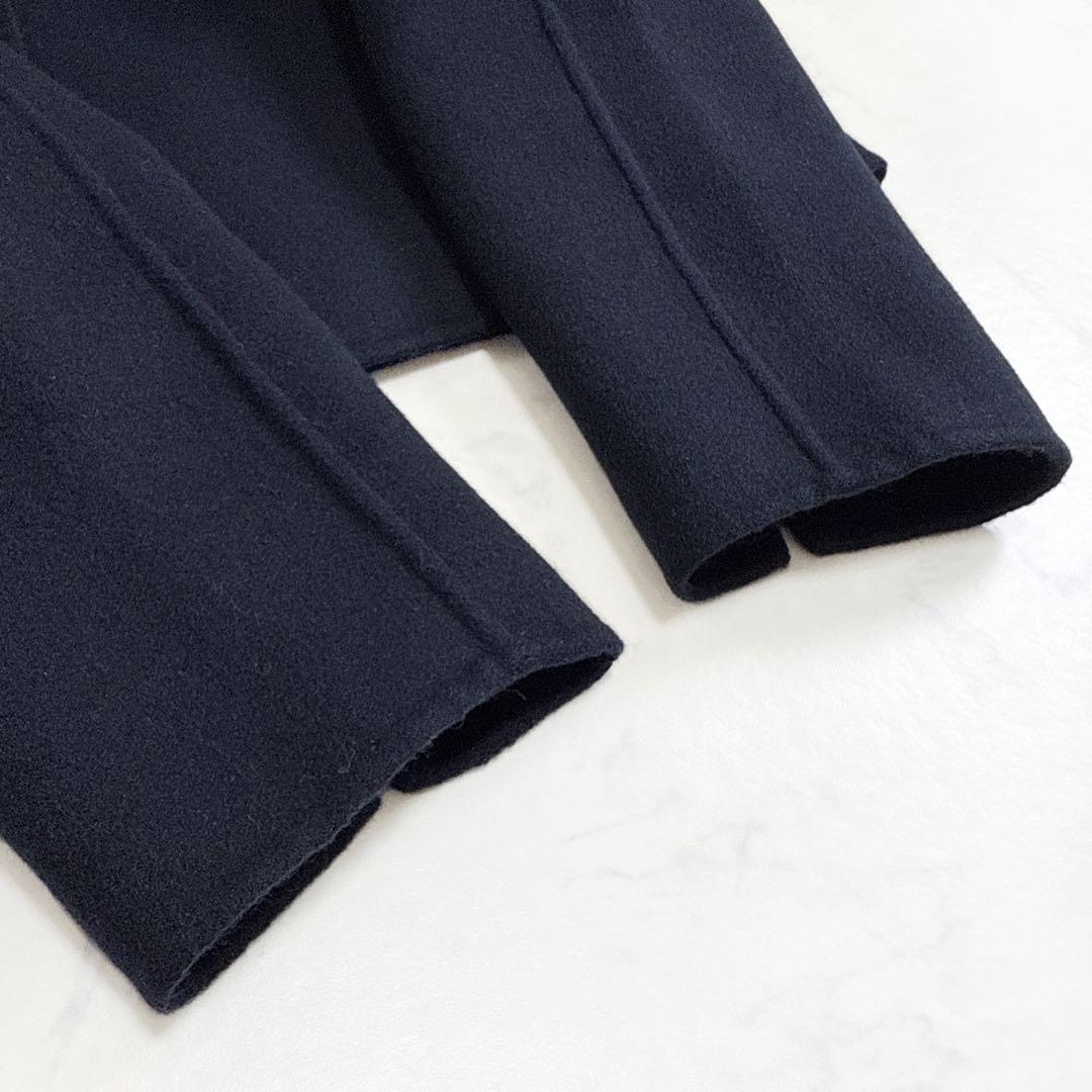 ’S Max Mara ダブルフェイスジャケット クチートアマーノ ネイビー