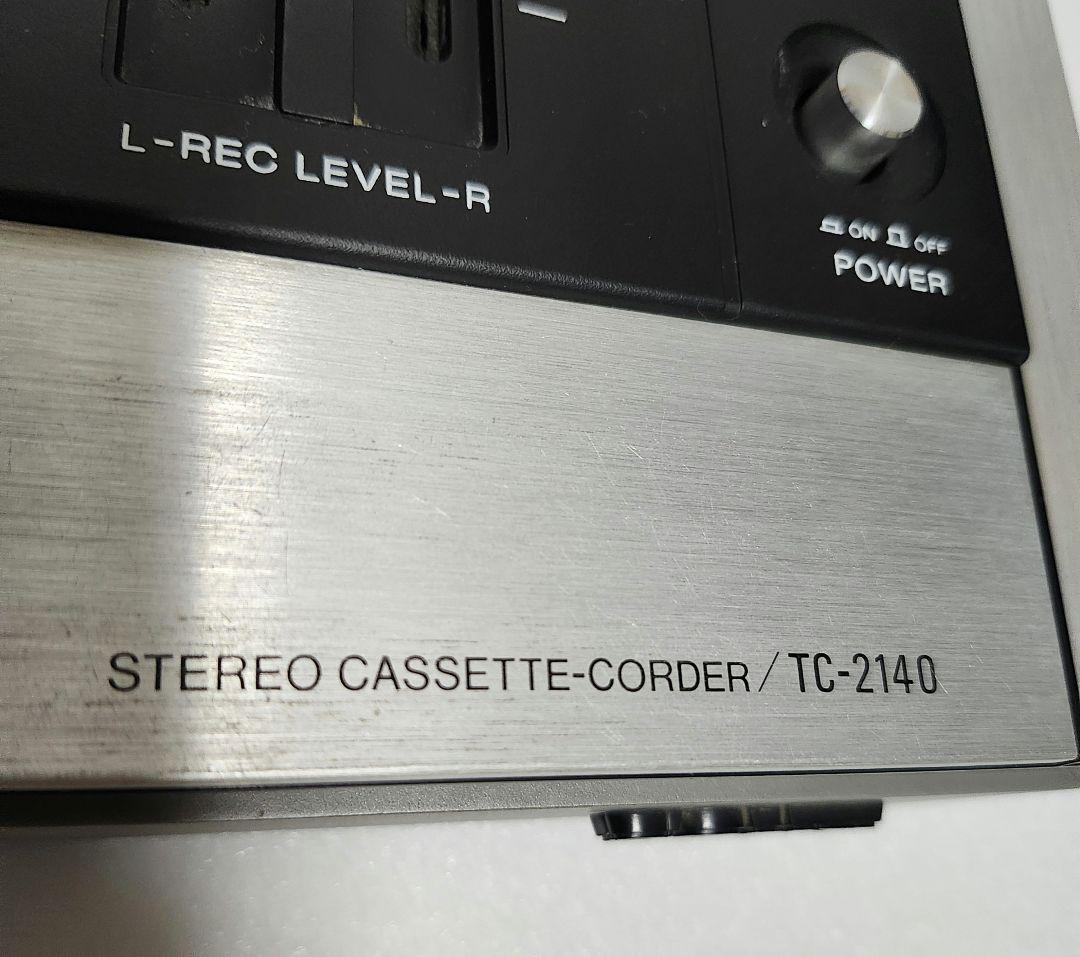 SONY ST 3950とTC-2140 チューナーとカセットデッキ　中古美品