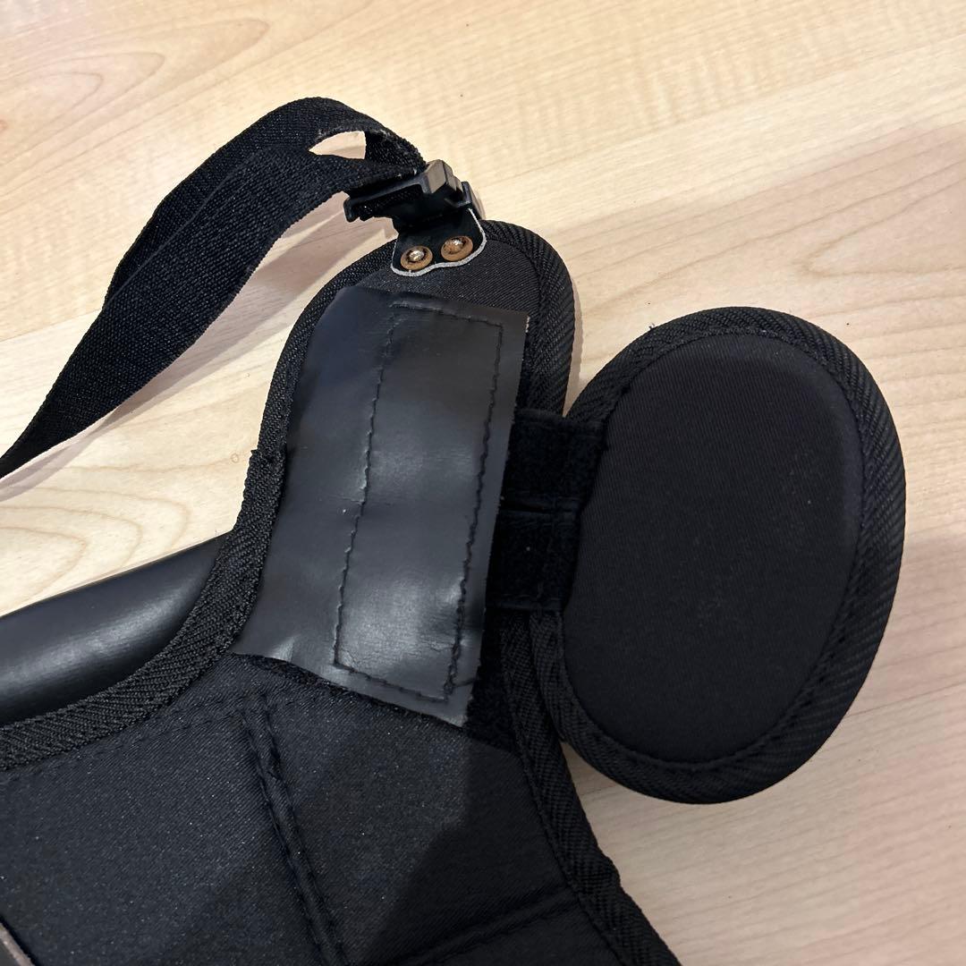 キャッチャー防具　3点セット　ブラック