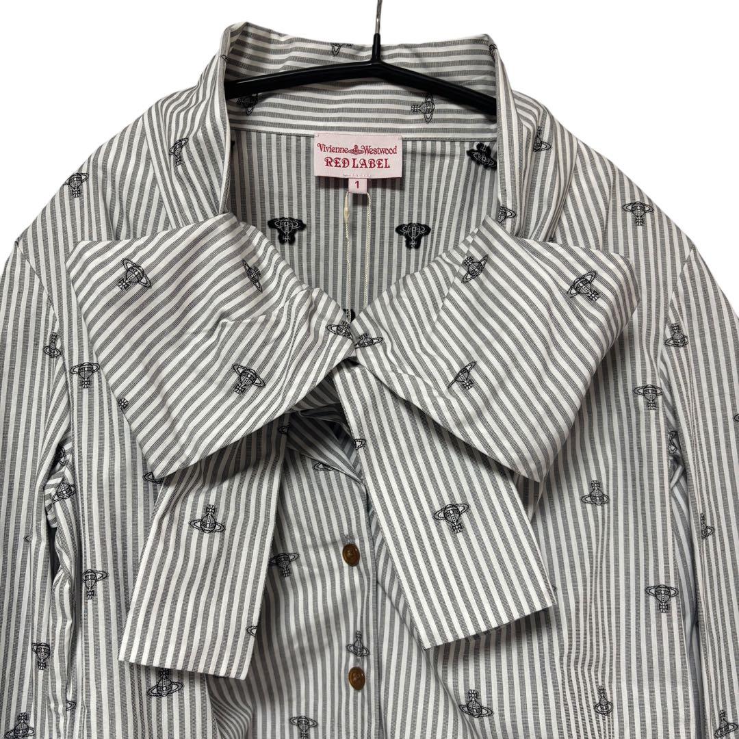 Vivienne Westwood リボン ボウタイ オーブ　ストライプ