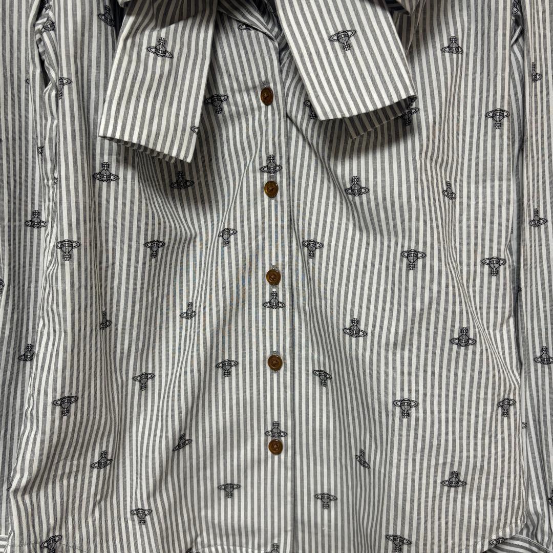 Vivienne Westwood リボン ボウタイ オーブ　ストライプ