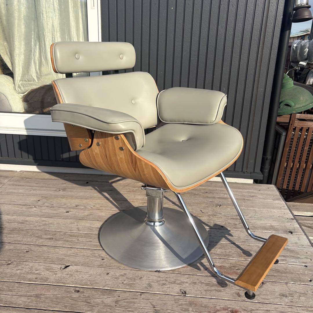 ①レイナカンパニー イームズ ラウンジチェア リプロダクト 美容室 理容室チェア