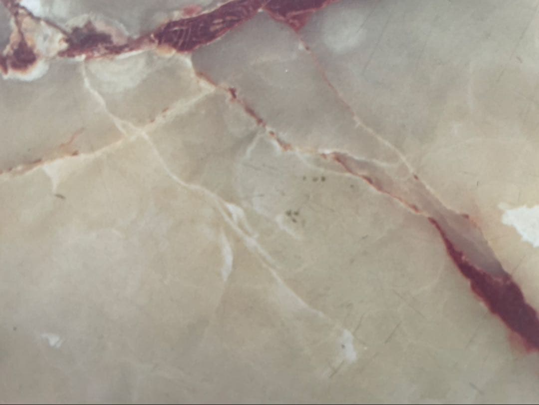 old karimoku オールドカリモク オーバル型ローテーブル　大理石調