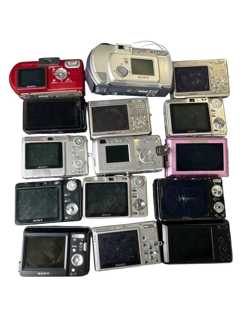 Sony Cyber-shot コンパクトデジタルカメラ 15台セット