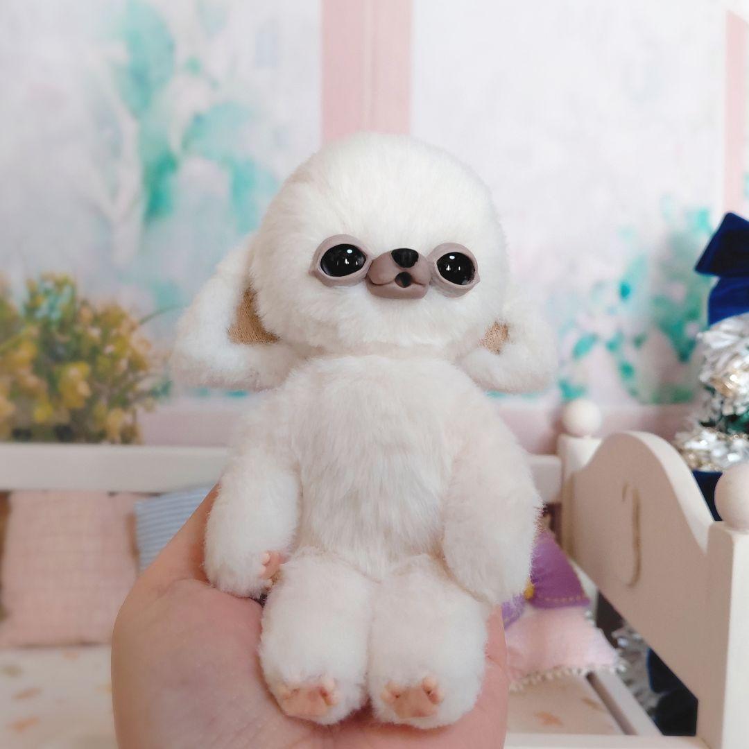 チワボボちゃん②　おしゃぶり付き　アートドール　ぬいぐるみ