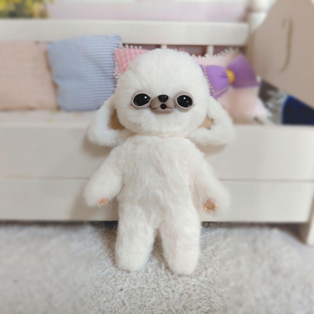 チワボボちゃん②　おしゃぶり付き　アートドール　ぬいぐるみ