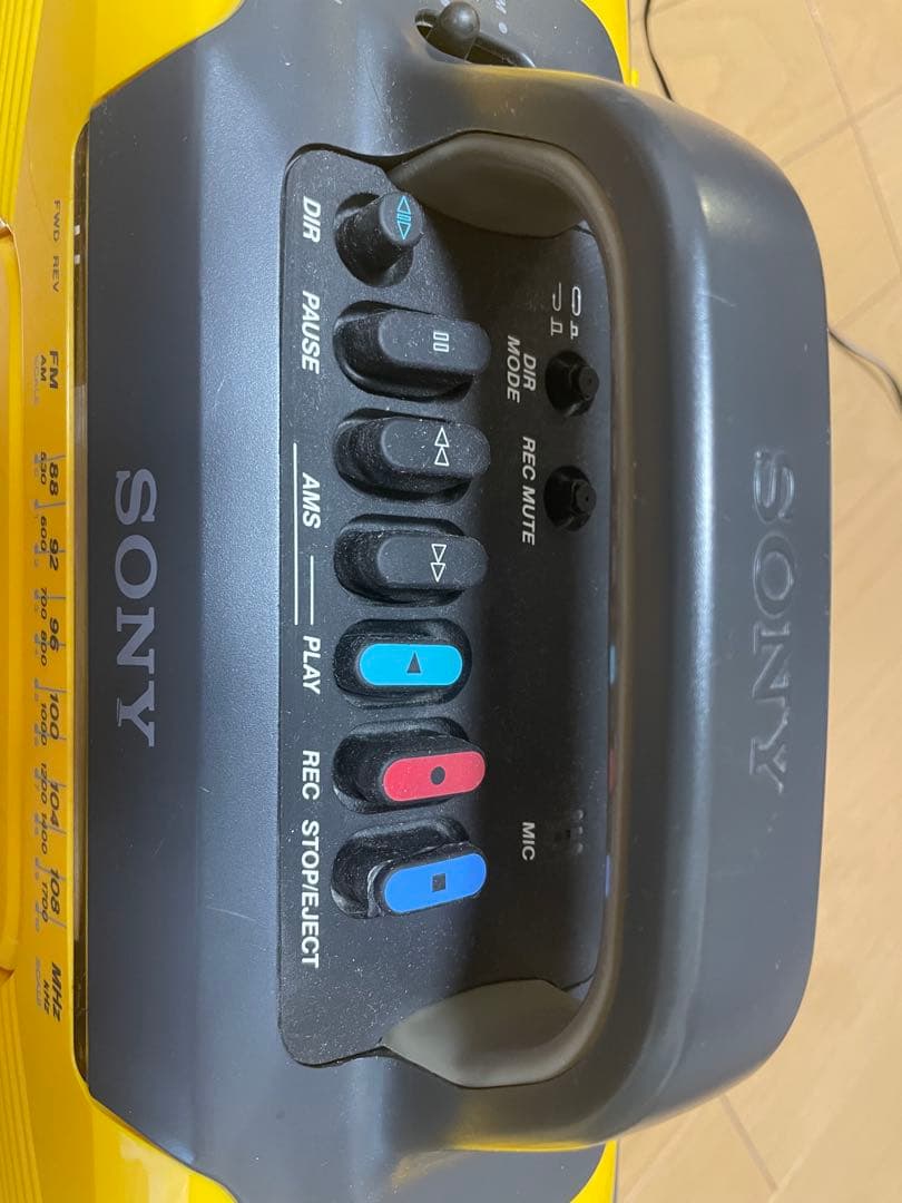 SONY sports ソニースポーツ　ラジカセ　カセットテープCFS-903