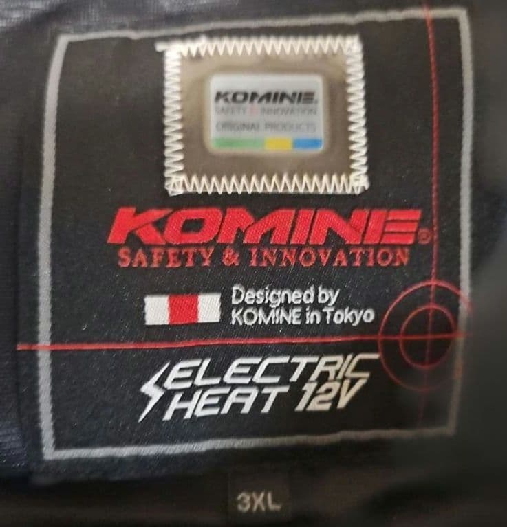 コミネ EK-312 12V WPエレクトリックインナーパーカ 3XL