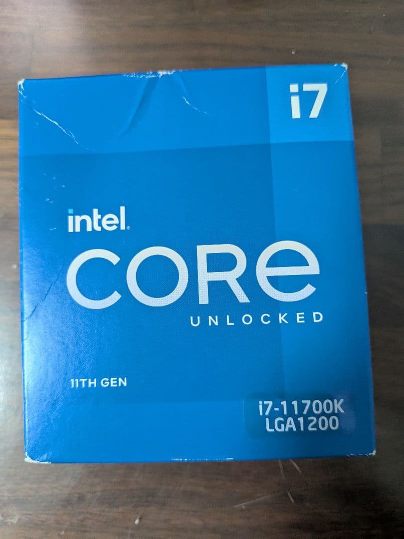 CPU Intel Core i7-11700K CPU 3.6GHz LGA 1200