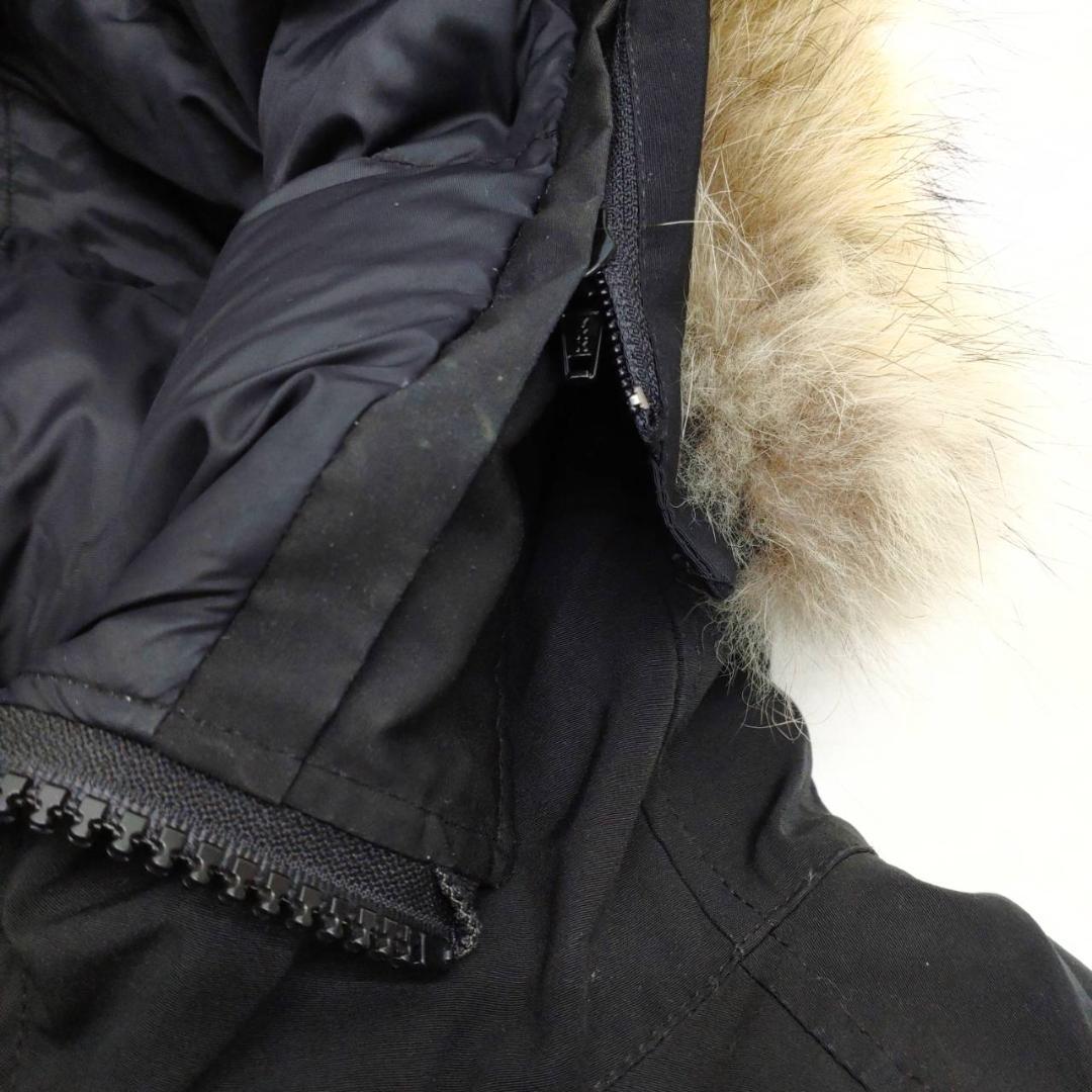   カナダグース ジャスパー パーカ ブラック S ファー