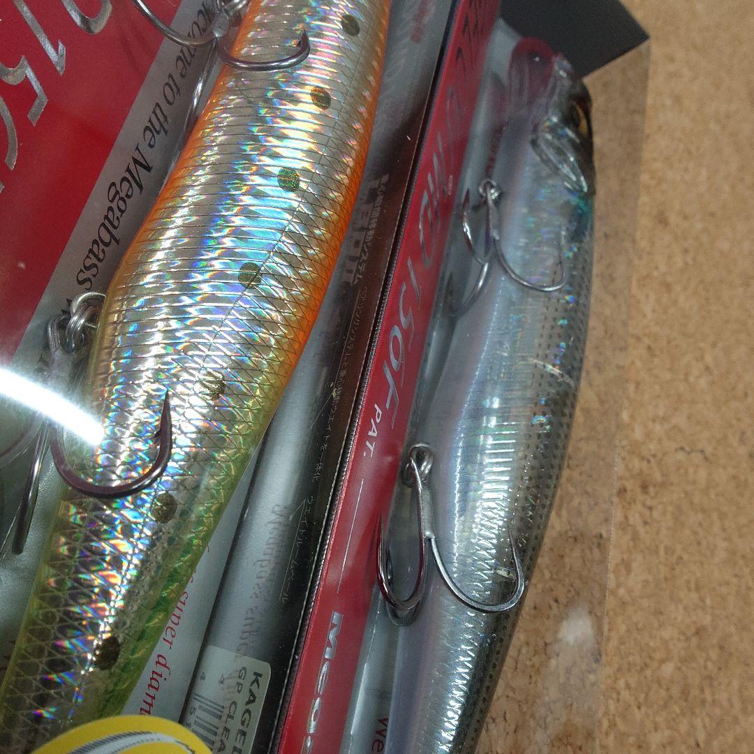 メガバス•カゲロウ•MD156F•color#4/#8/#12