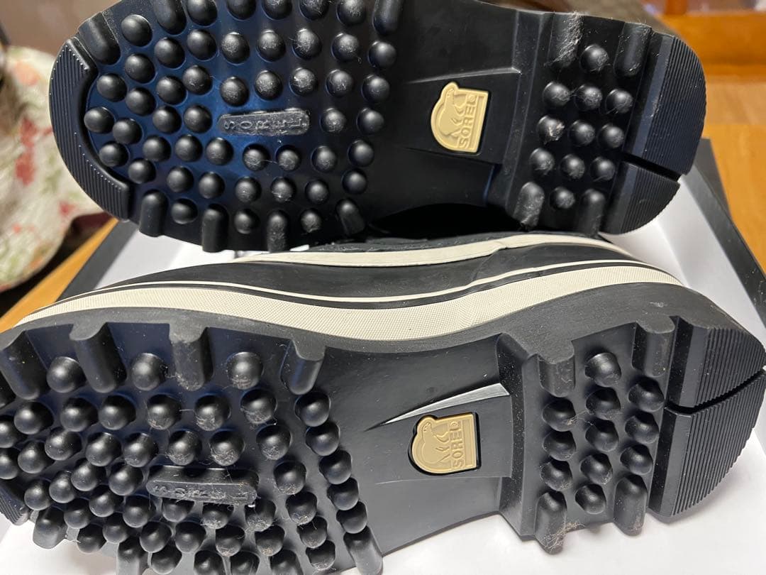 SOREL 防水ファーブーツ ブラック