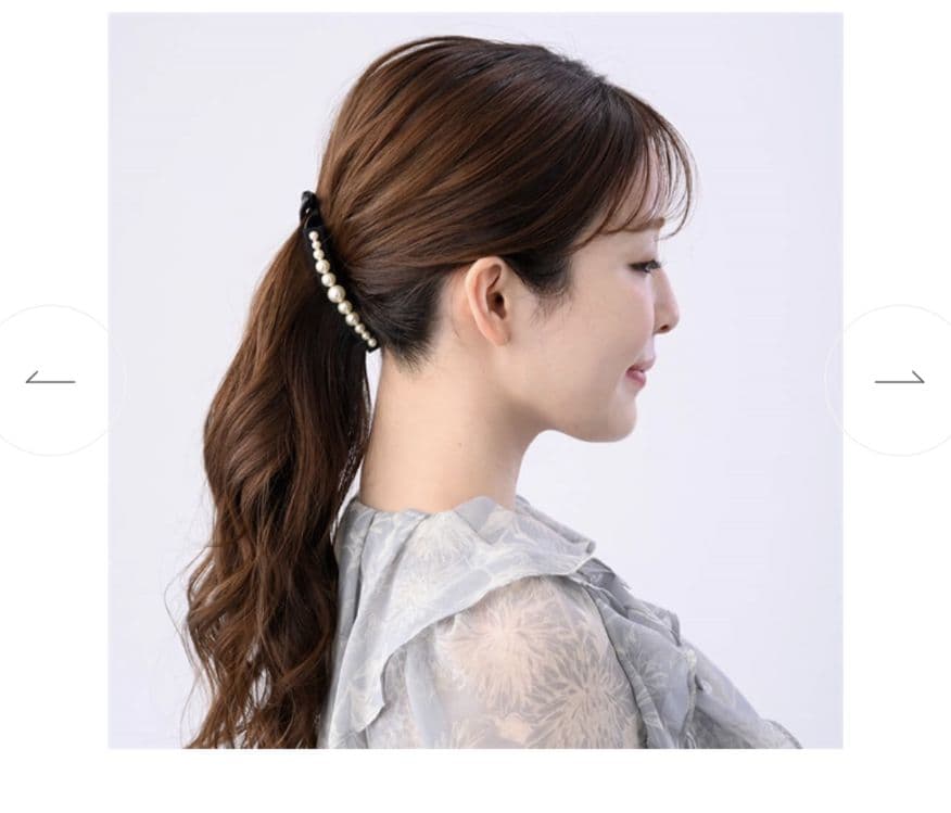 ⚫専用⚫コンプレックスビズ ポライトパール バナナクリップ