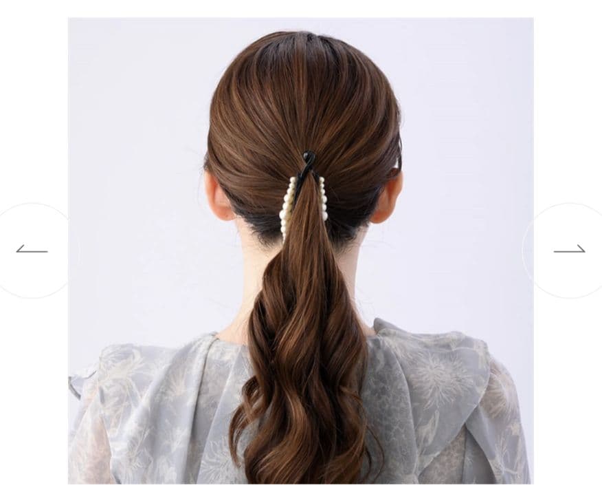 ⚫専用⚫コンプレックスビズ ポライトパール バナナクリップ