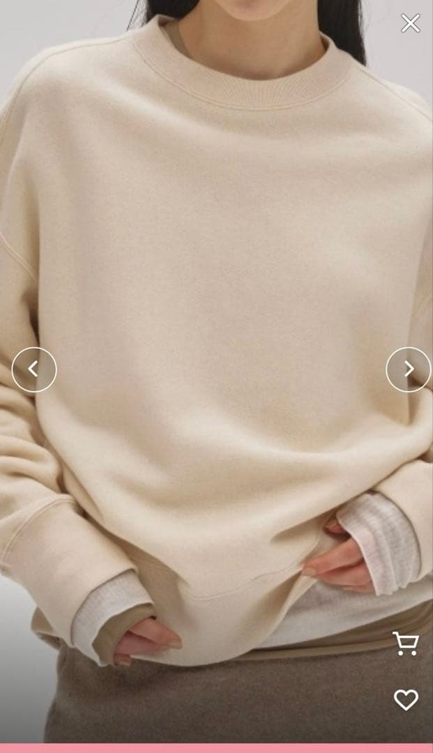 トップス TODAYFUL Cotton Brushed Sweat