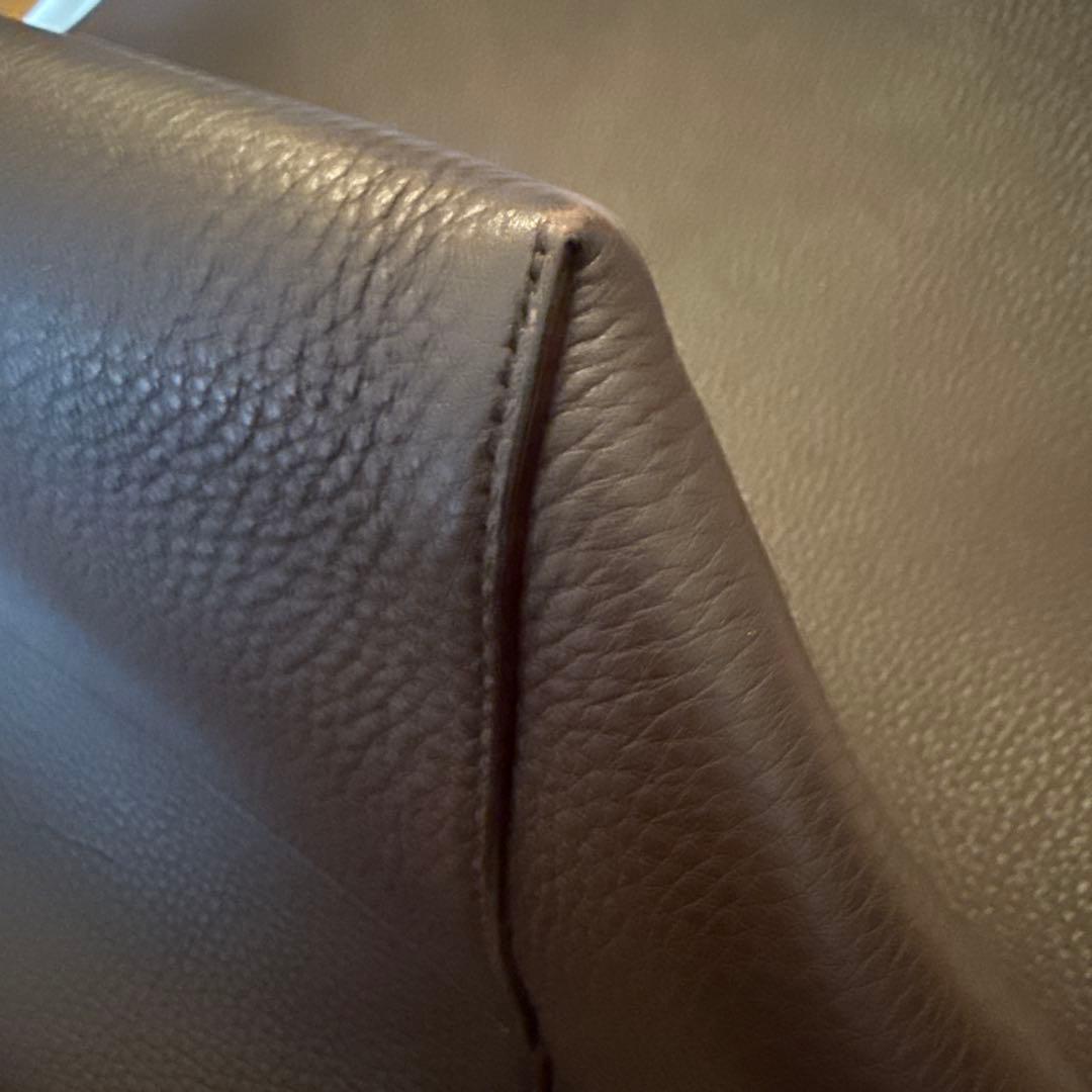 THE ROW large Park Tote バック　レザー (アカジュー