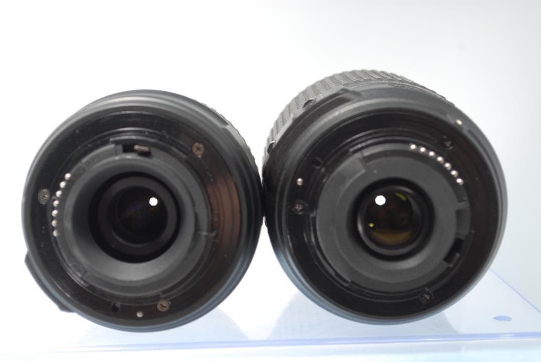 ☘️美品✨スマホ転送☘️ Nikon D3000 望遠ダブルレンズキット