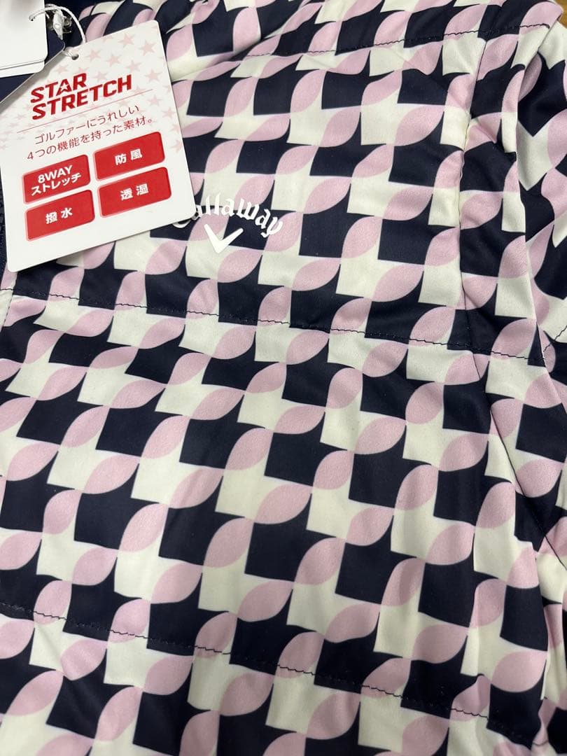 Callaway 千鳥柄　中綿ブルゾン　ジャケット