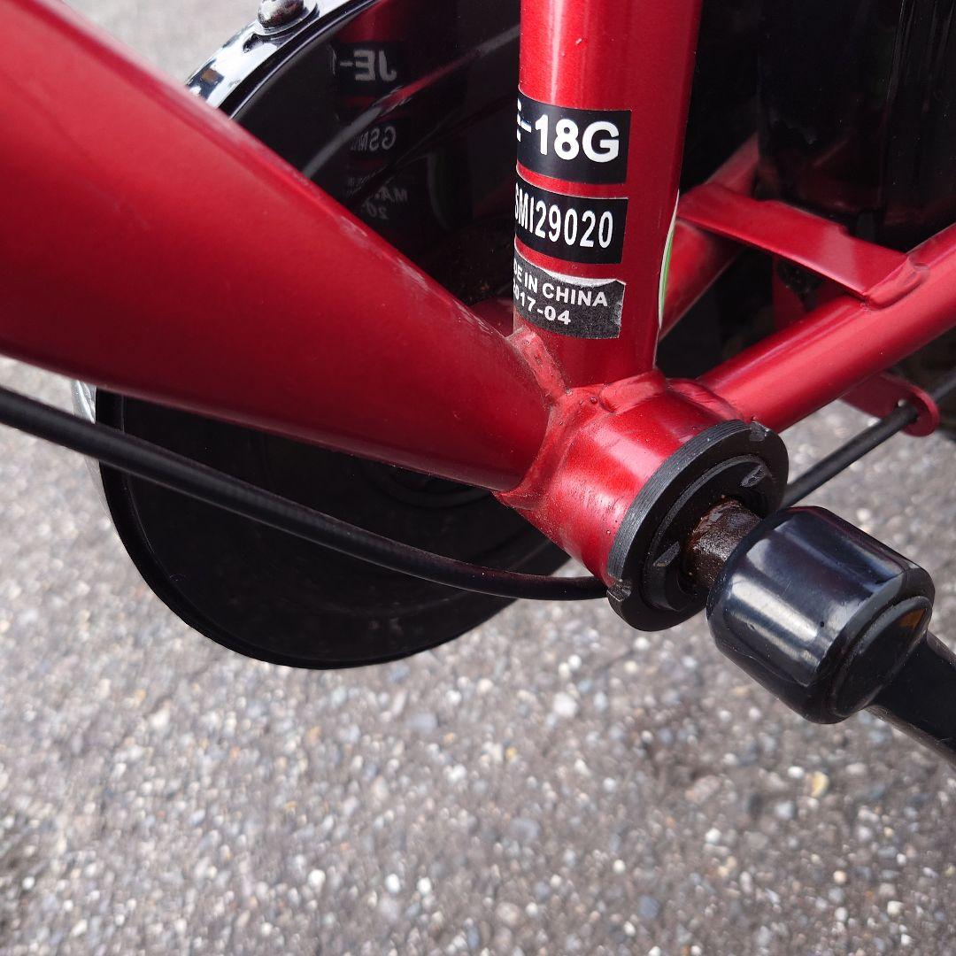 3UR様、専用　　Jeep キッズバイク 18インチ 赤