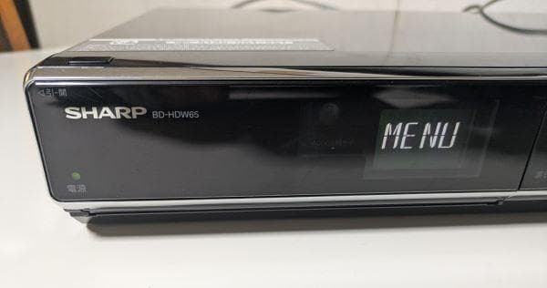 Y ②【中古品】 シャープ SHARP ブルーレイレコーダー BD-HDW65