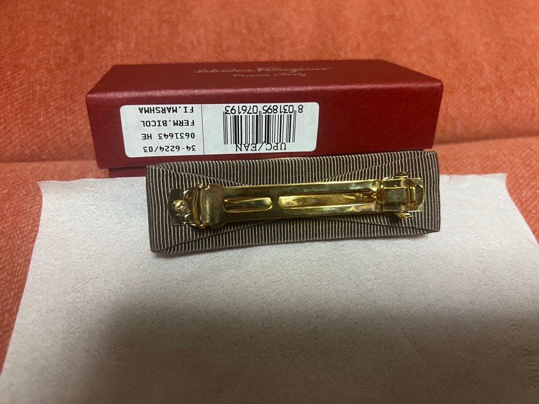 【新品未使用品】サルヴァトーレフェラガモ　リボンバレッタ