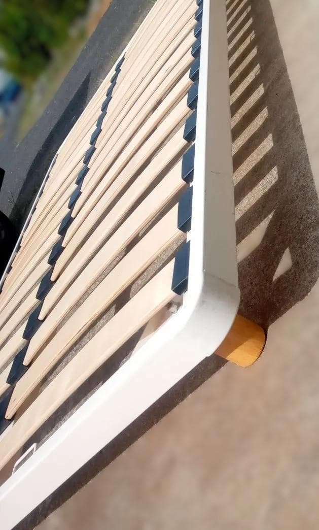 【引取り限定】無印良品　スチールベッドフレーム　セミダブル