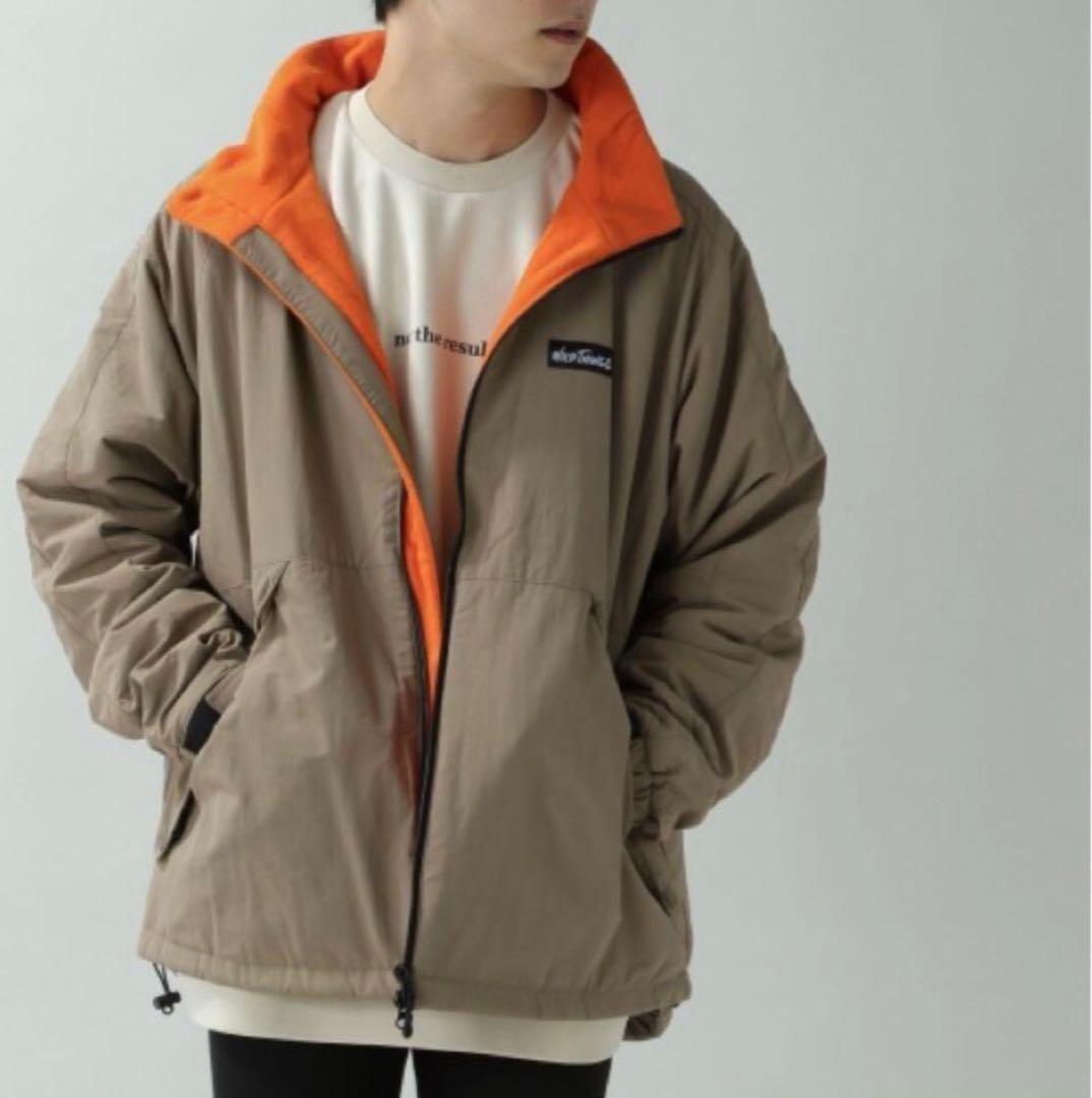 は*な様 WILDTHINGS ワイルドシングス　別注　フリースブルゾン　ナイロ