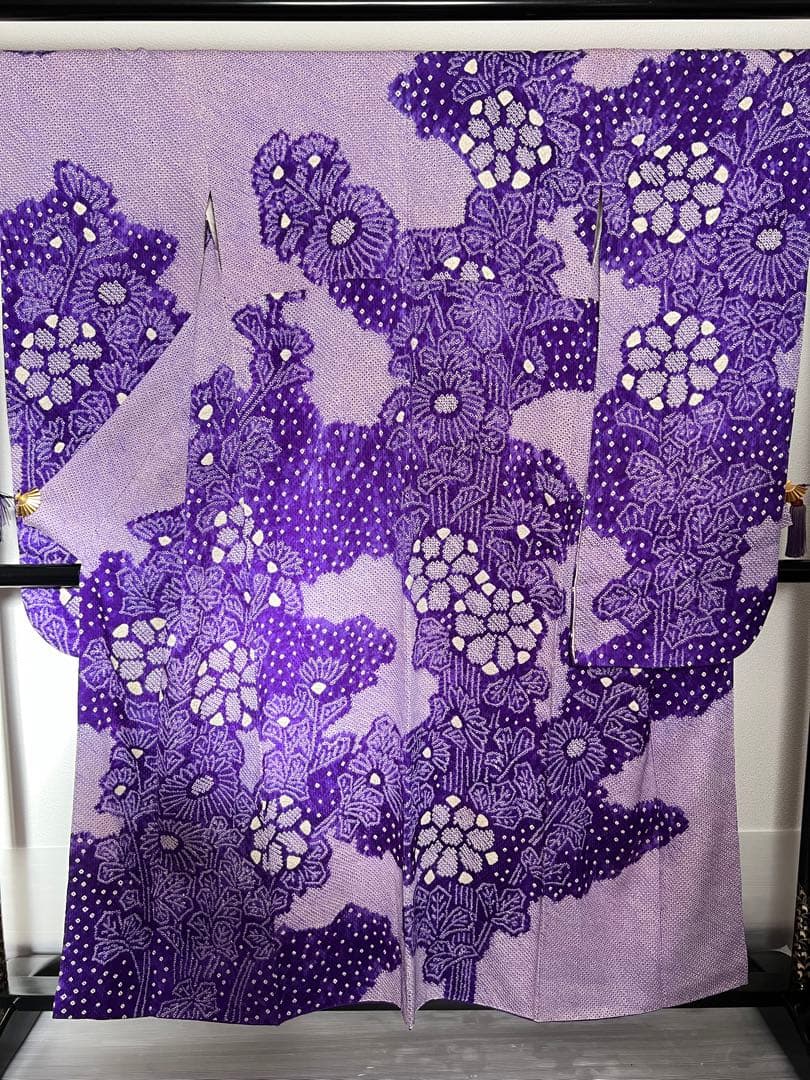 正絹総絞り振袖長襦袢セット