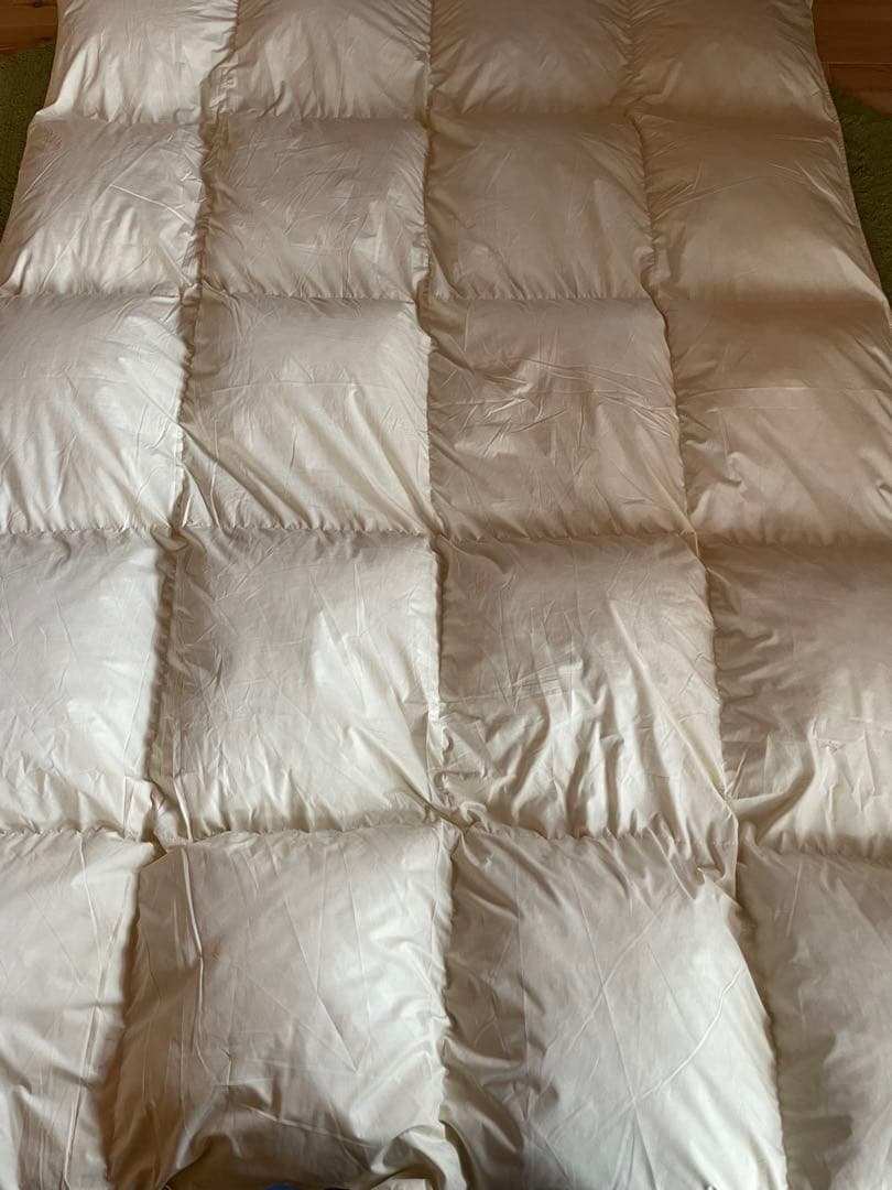 【エコダウン使用】寒冷地仕様　羽毛布団　シングル　150×210 ホテル仕様