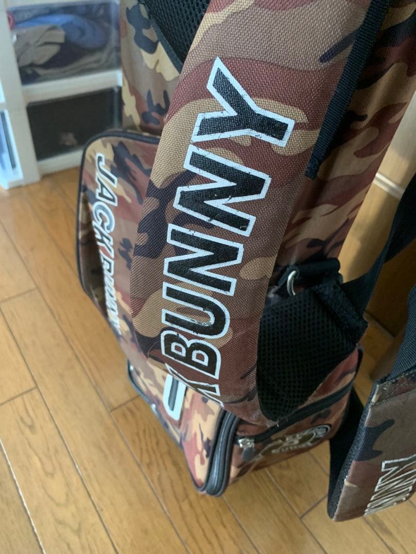 本日限定価格❗️JACK BUNNY 迷彩キャディバッグ