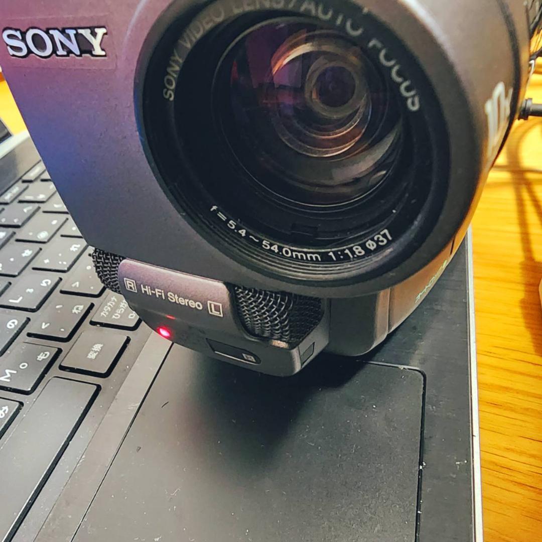 【動作確認済】SONY Hi8 高画質 ビデオカメラ CCD-TR3 セット
