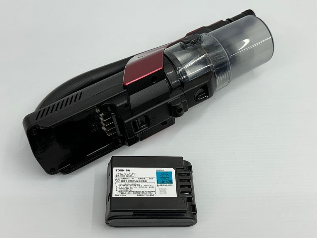 使えるバッテリー付き　動作保証品　東芝　掃除機　VC-CLX50 本体　美品