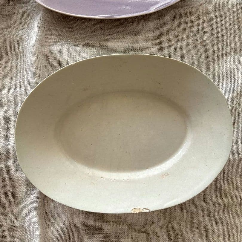 井山三希子 食器 オーバル4枚セットかけあり