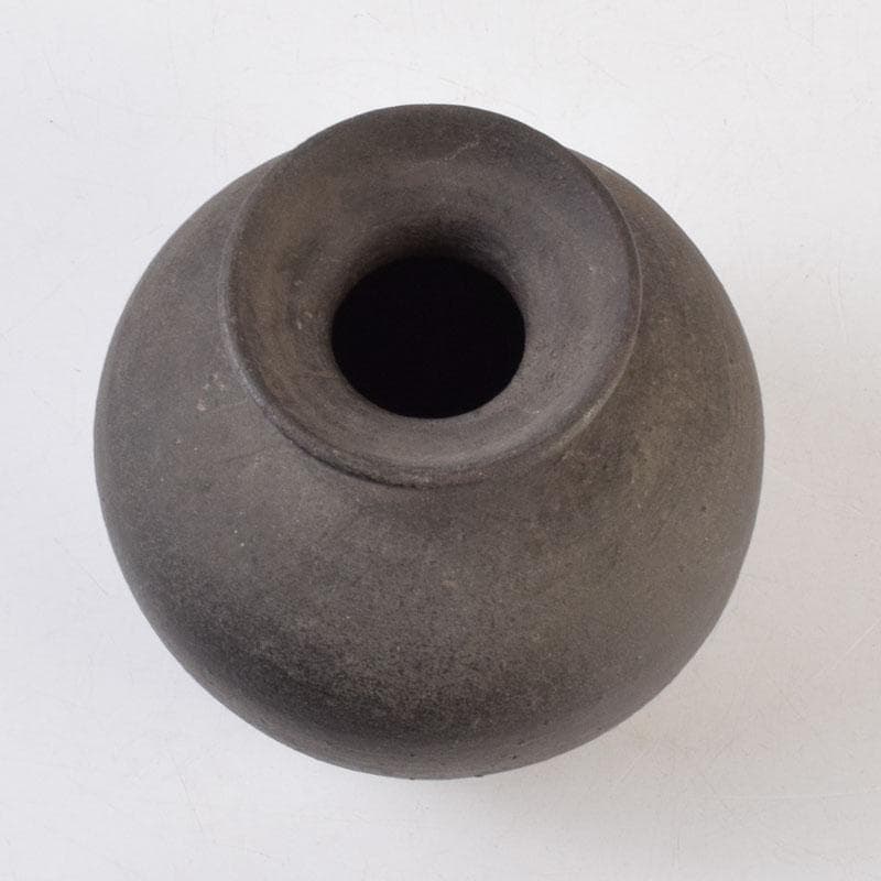 木苺ポンポン　朝鮮美術　須恵器　新羅土器　新羅無細土　壷　V　8930