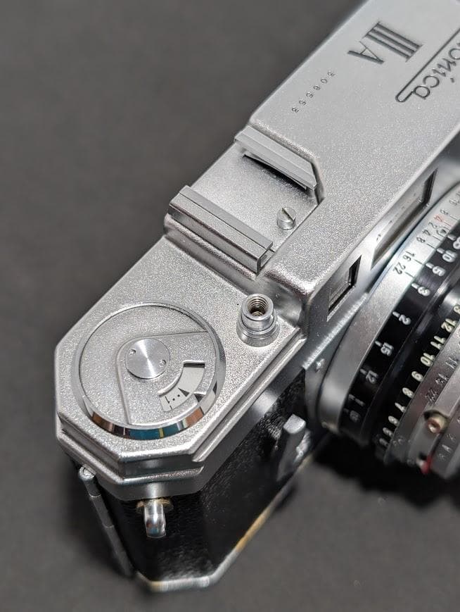 【外観・光学美品】コニカ KONICA ⅢA 48mm F/2 フィルムカメラ